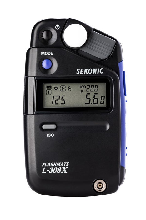 EAN 4962294012007 - Sekonic L-308X medidor de luz Negro, Azul imagen 1