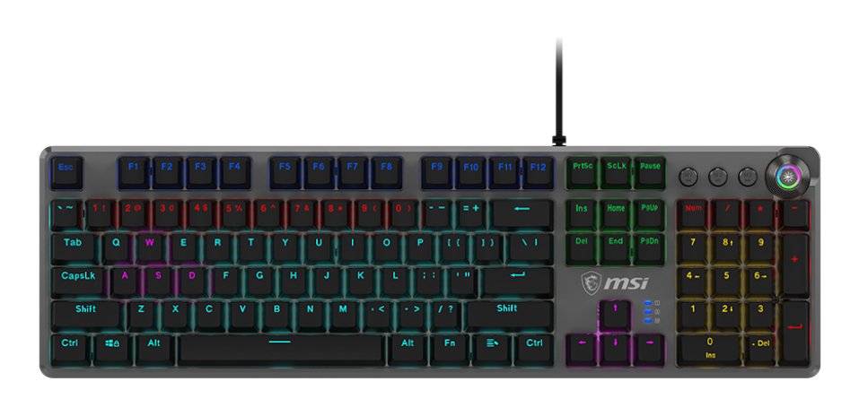 EAN 4711377209816 - MSI FORGE GK310 RED DE teclado Juego USB QWERTY Alemán Negro imagen 4