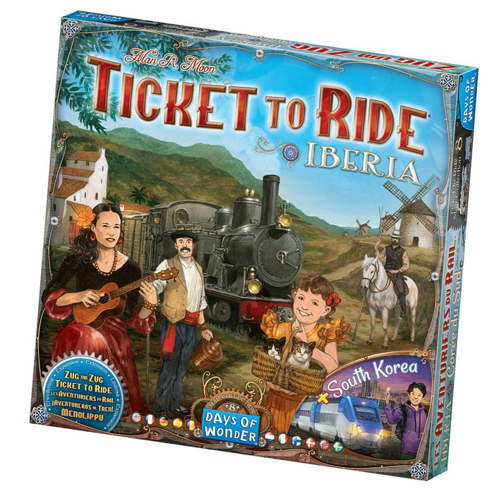 EAN 0824968201381 - Asmodee DW720138 juego de tablero ¡Aventureros al Tren! Iberia y Corea del Sur Juego de mesa Estrategia imagen 1