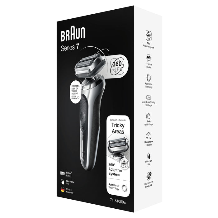 EAN 4210201433705 - Braun Series 7 71-S1000s Máquina de afeitar de láminas Plata imagen 6