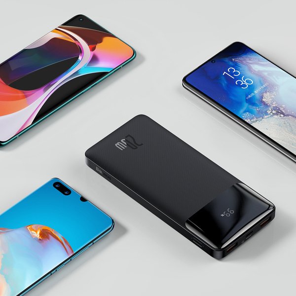 EAN 6932172618254 - Baseus Bipow Polímero de litio 10000 mAh Negro imagen 2