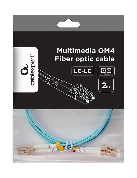 EAN 8716309131483 - Gembird CFO-MDOM4-LC/LC-2M Cable de fibra óptica e InfiniBand LC/UPC Turquesa imagen 4