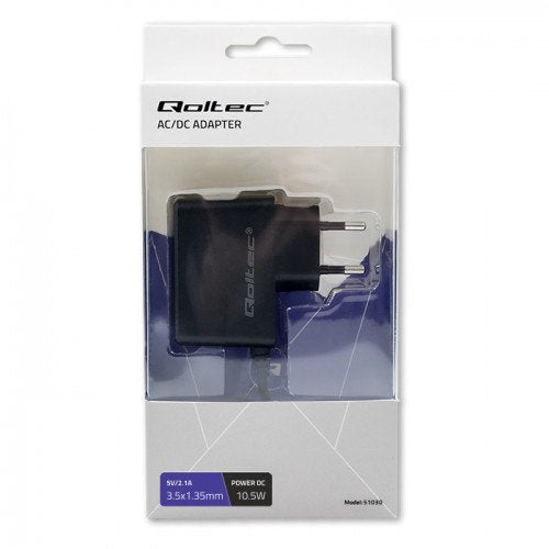 EAN 5901878510309 - Qoltec 5103 adaptador e inversor de corriente Interior 10,5 W Negro imagen 8