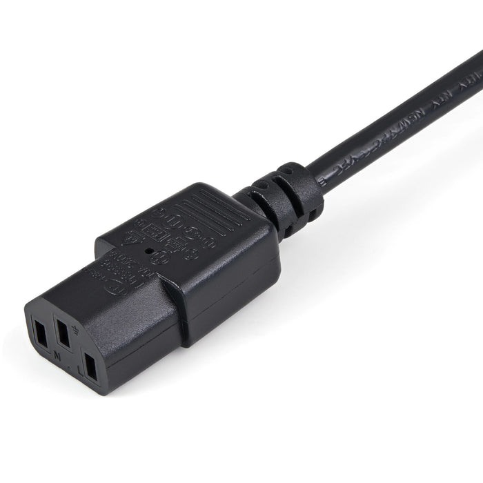 EAN 0065030855808 - StarTech.com PXT1001M cable de transmisión Negro C14 acoplador C13 acoplador imagen 3