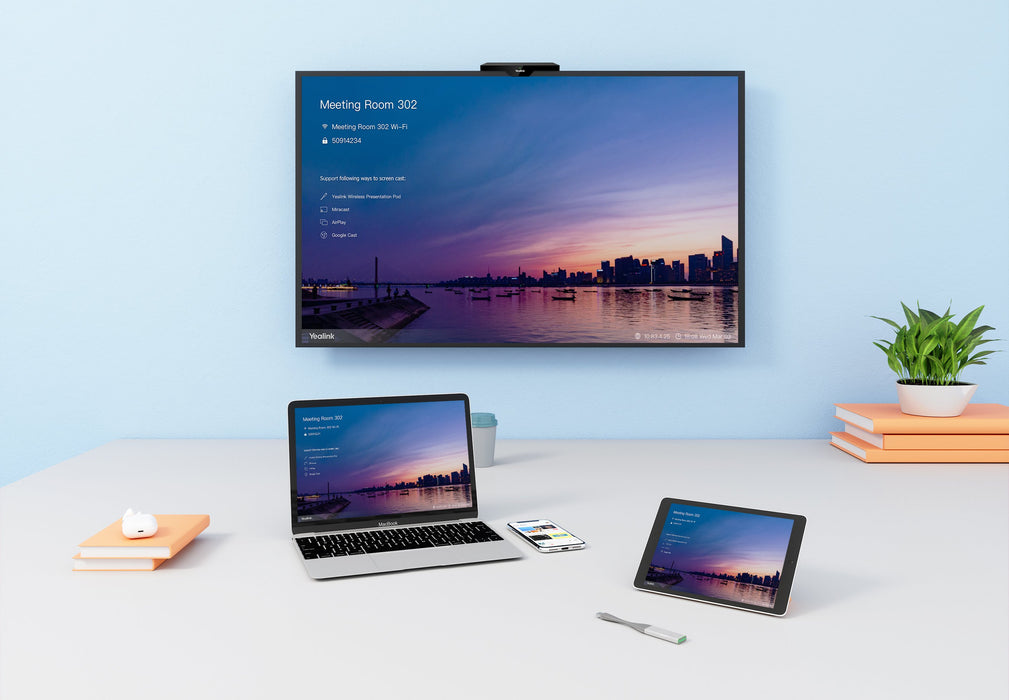 EAN 6938818307568 - Yealink RoomCast sistema de presentación inalámbrico HDMI Escritorio imagen 9