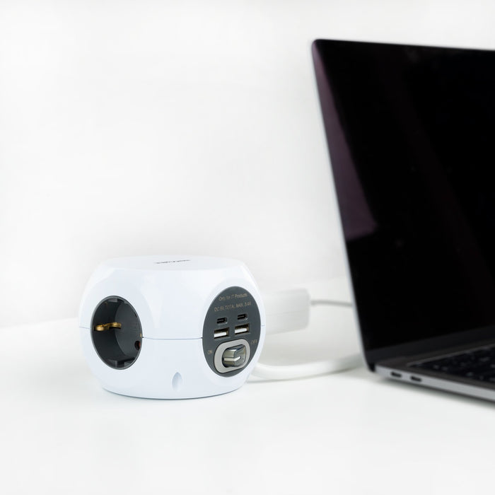 EAN 8433281010130 - Nanocable 10.37.0001 cargador de dispositivo móvil Universal Blanco Corriente alterna Interior imagen 10