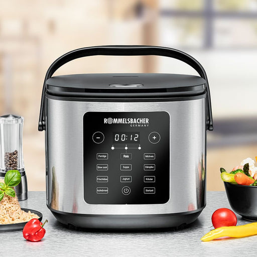 EAN 4001797008657 - Rommelsbacher MRK 950 arrocera 5 L 850 W Acero inoxidable imagen 1