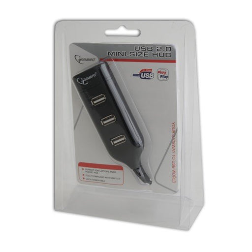 EAN 8716309049962 - Gembird UHB-CT02 hub de interfaz Negro imagen 2