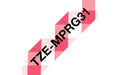 EAN 4977766770255 - Brother TZE-MPRG31 cinta para impresora de etiquetas Negro sobre rojo imagen 1