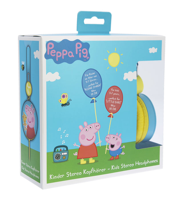 EAN 5055371620505 - OTL Technologies Peppa Pig Auriculares Alámbrico Diadema Música Azul, Amarillo imagen 2