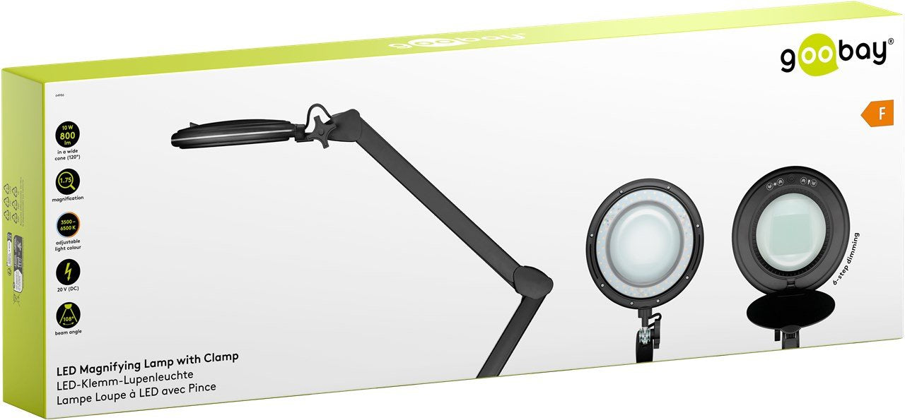EAN 4040849649868 - Goobay 64986 lámapara de lupa imagen 11