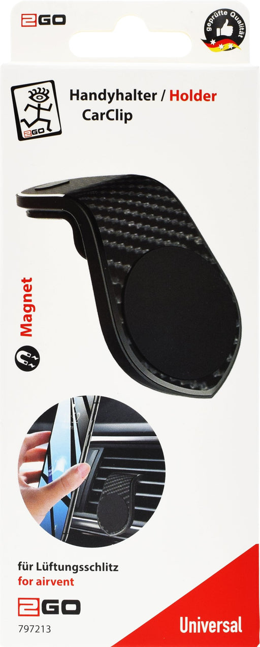 EAN 4010425972130 - 2GO CarClip Soporte pasivo Teléfono móvil/smartphone Negro imagen 2