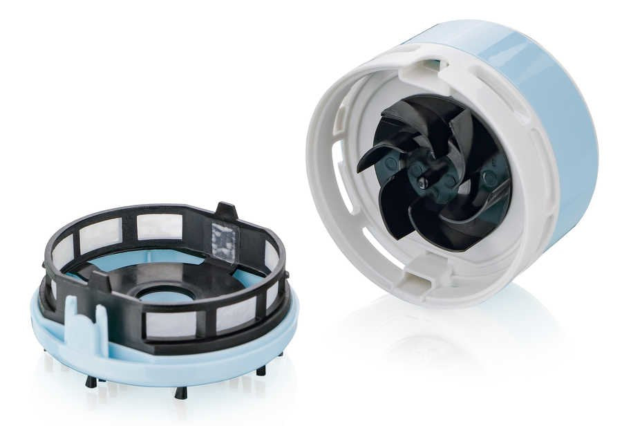 EAN 7640460545920 - Peach PA105 aspiradora de mano Azul, Blanco Sin bolsa imagen 6