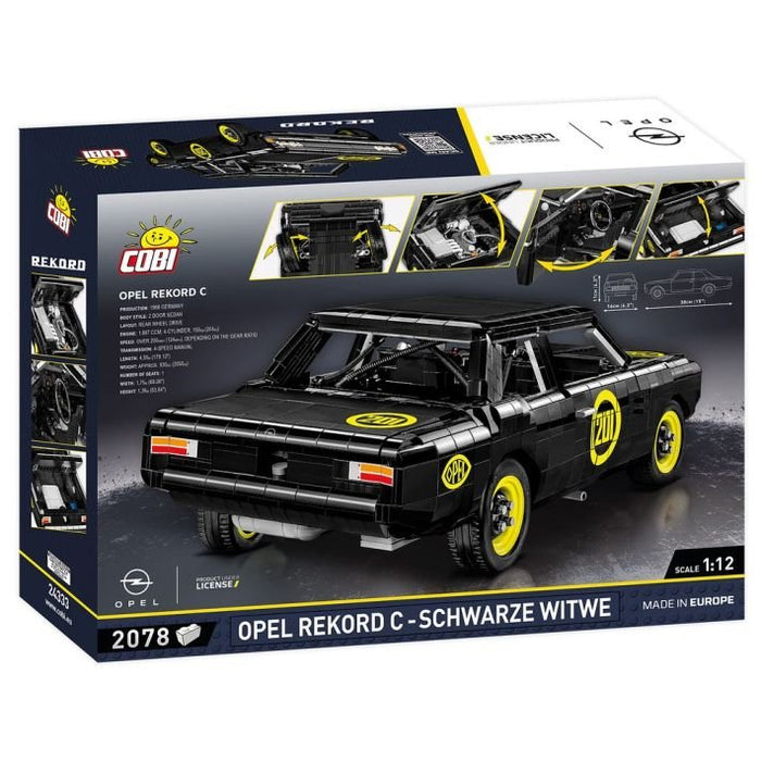 EAN 5902251243333 - COBI Opel Rekord C Schwarze Witwe imagen 7