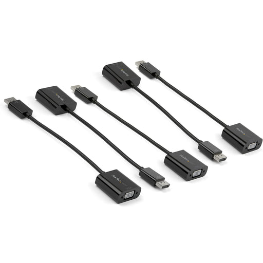 EAN 0065030887793 - StarTech.com DP2VGA3X5 adaptador de cable de vídeo 0,1 m VGA (D-Sub) Negro imagen 1