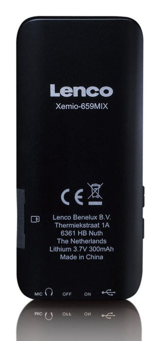 EAN 8711902075998 - Lenco Xemio-659GY Reproductor de MP3 4 GB Negro, Gris imagen 3