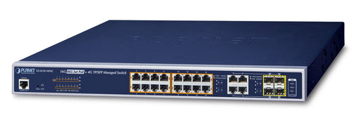 EAN 4711605282215 - PLANET GS-4210-16P4C switch Gestionado L2/L4 Gigabit Ethernet (10/100/1000) Energía sobre Ethernet (PoE)  imagen 1