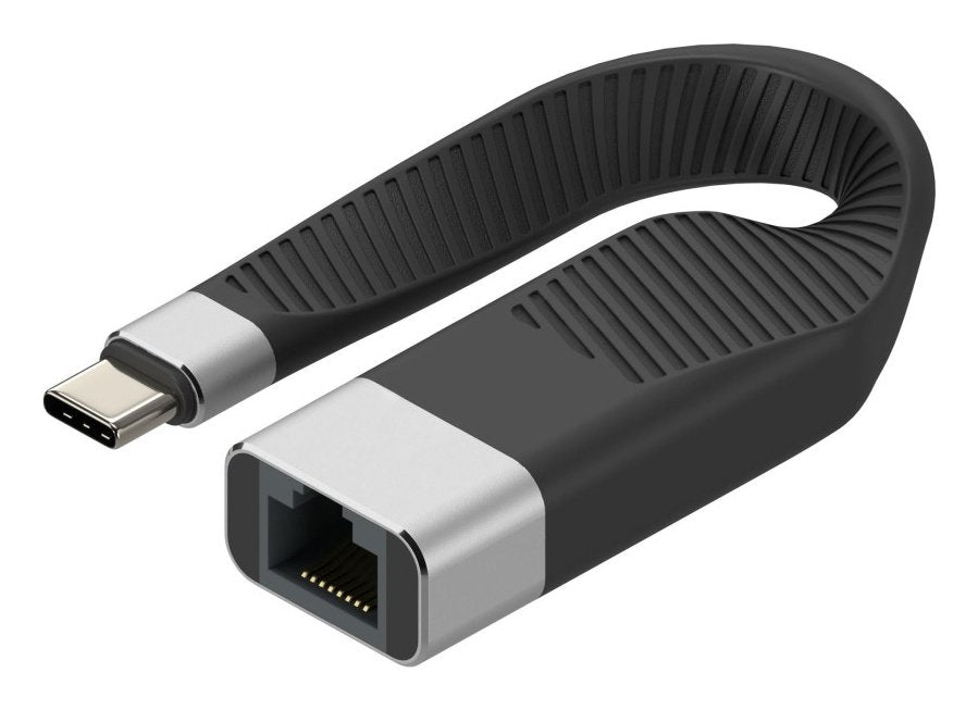 EAN 8059018367966 - Techly ICOC USBC-RJ45 cable de red Negro 0,144 m imagen 1