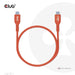 EAN 8719214472627 - CLUB3D CAC-1511 cable USB USB 2.0 USB C Naranja imagen 4