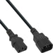 EAN 4043718020423 - InLine 16607 cable de transmisión Negro 0,75 m C14 acoplador C13 acoplador imagen 1
