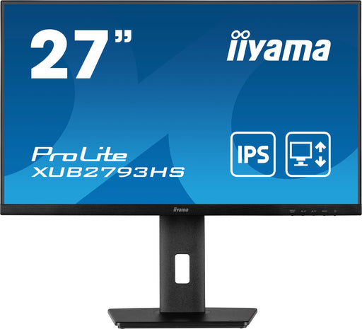 EAN 4948570124633 - iiyama ProLite XUB2793HS-B7 pantalla para PC 68,6 cm (27") 1920 x 1080 Pixeles Full HD LED Negro imagen 1