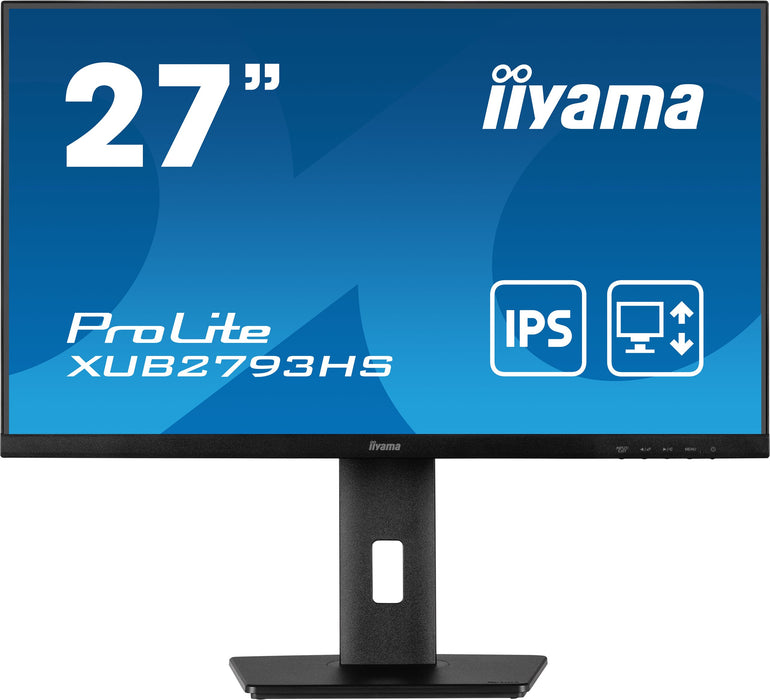 EAN 4948570124633 - iiyama ProLite XUB2793HS-B7 pantalla para PC 68,6 cm (27") 1920 x 1080 Pixeles Full HD LED Negro imagen 1