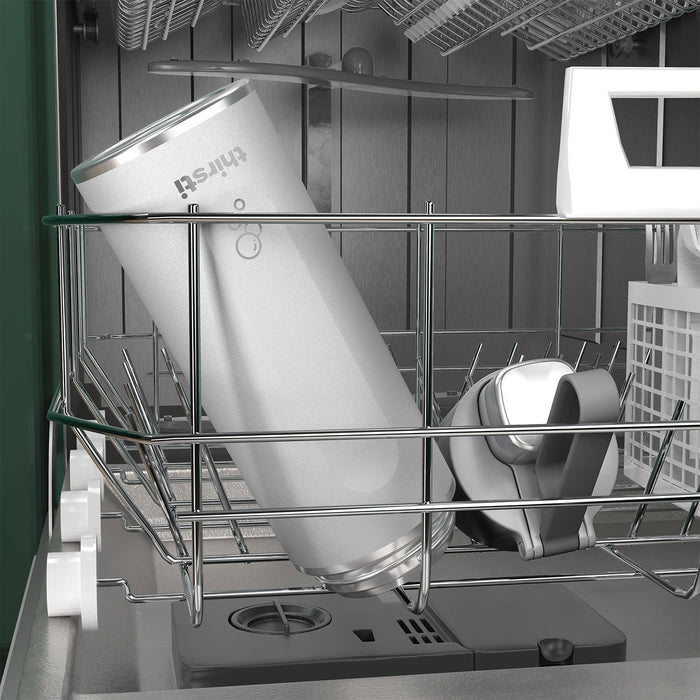 EAN 0622356293723 - Ninja Thirsti Uso diario, Fitness, Senderismo, Deportes 700 ml Plástico, Acero inoxidable Blanco imagen 3