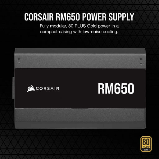 EAN 840006670650 - Corsair RM Series RM650 unidad de fuente de alimentación 650 W 24-pin ATX ATX Negro imagen 2