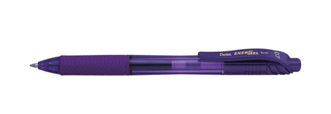 EAN 0884851006844 - Pentel EnerGel X Bolígrafo retráctil con clip Violeta imagen 1