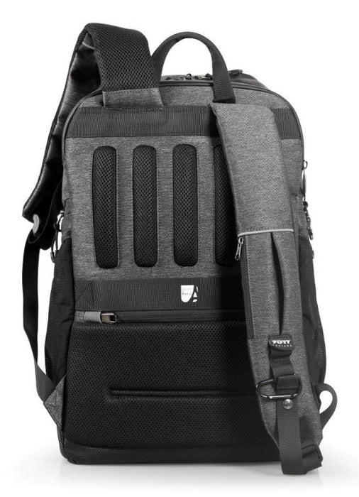 EAN 3567041704016 - Port Designs 170401 maletines para portátil 40,6 cm (16") Mochila Negro, Gris imagen 8