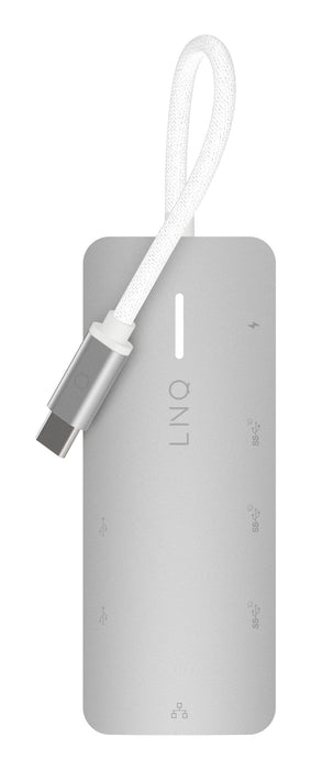 EAN 8720574622737 - LINQ LQ49081PS base para portátil y replicador de puertos Alámbrico USB 3.2 Gen 2 (3.1 Gen 2) Type-C Gris imagen 5