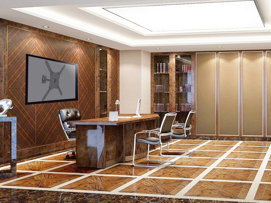 EAN 4015867209196 - Equip 650406 soporte para TV 139,7 cm (55") Negro imagen 4