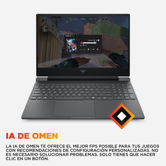 EAN 0199251120343 - HP Victus Gaming Laptop 15-fa2707ns Intel® Core™ i5 i5-13420H Portátil 39,6 cm (15.6") Full HD 16 GB DDR4 imagen 7