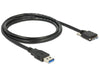 EAN 4043619835973 - DeLOCK 1m USB 3.0 cable USB USB 3.2 Gen 1 (3.1 Gen 1) USB A Micro-USB B Negro imagen 1