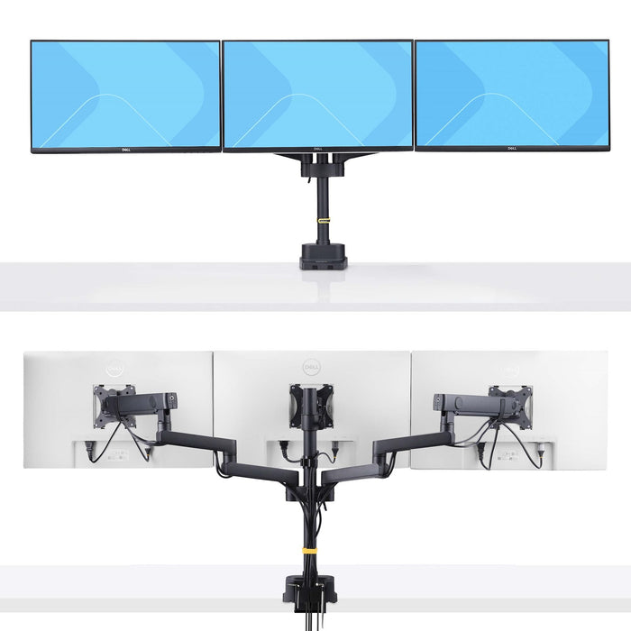 EAN 0065030902038 - StarTech.com 3MP2AG-MONITOR-ARM soporte para monitor 68,6 cm (27") Negro imagen 3