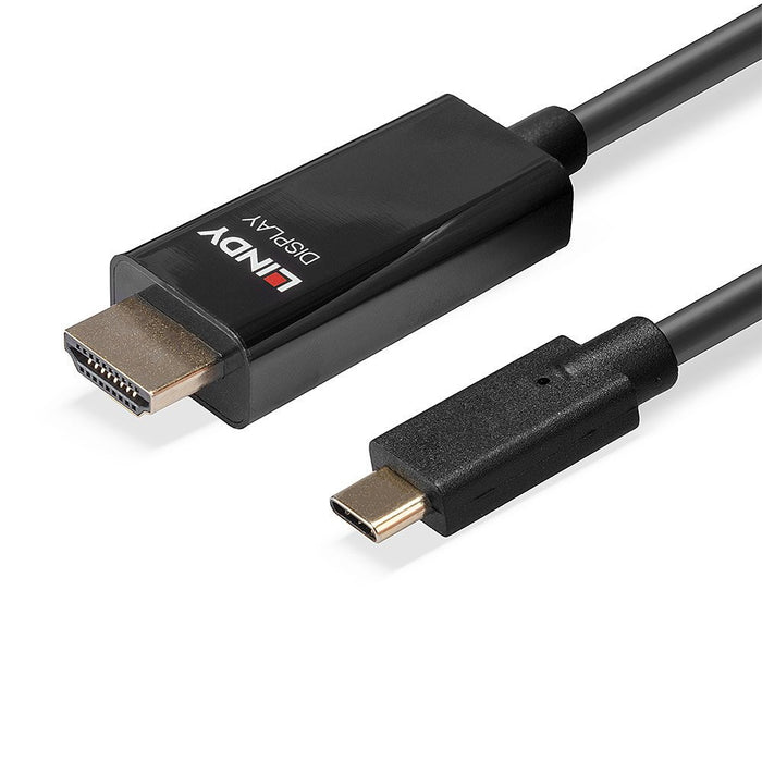 EAN 4002888433150 - Lindy 43315 adaptador de cable de vídeo 5 m USB Tipo C HDMI tipo A (Estándar) Negro imagen 5