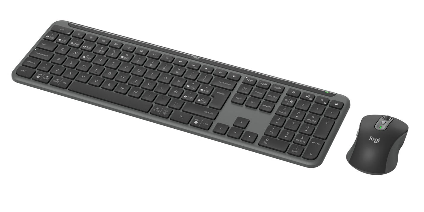 EAN 5099206119277 - Logitech 920-012506 teclado Ratón incluido Oficina RF Wireless + Bluetooth QWERTY Español Grafito imagen 4