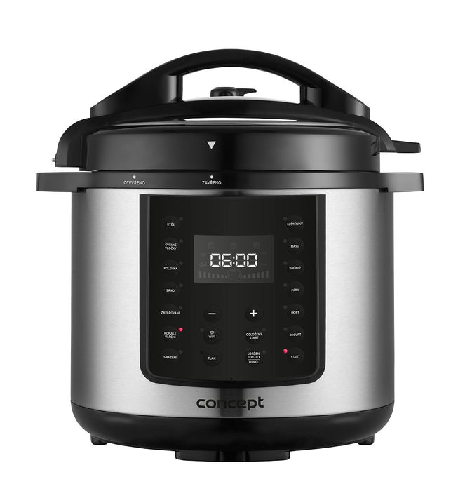 EAN 8595631036921 - Concept CK8001 olla multi-cocción 5,6 L 1000 W Negro, Acero inoxidable imagen 15