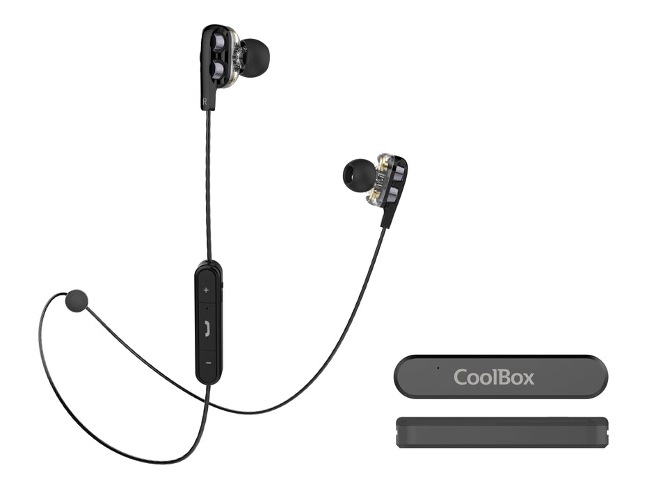 EAN 8436556148316 - CoolBox CoolTwin Auriculares Inalámbrico Dentro de oído Llamadas/Música Bluetooth Negro imagen 5
