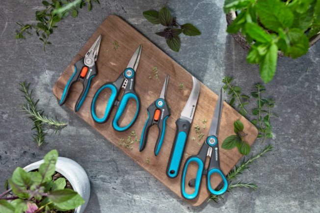 EAN 4066407003248 - Gardena 12212-30 tijeras de podar Negro, Azul imagen 3