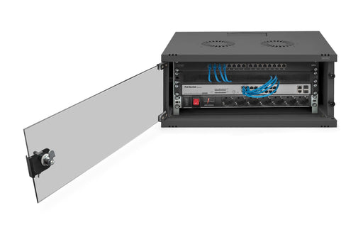 EAN 4016032493020 - Digitus DN-38011 armario rack 4U Bastidor de pared Negro imagen 2