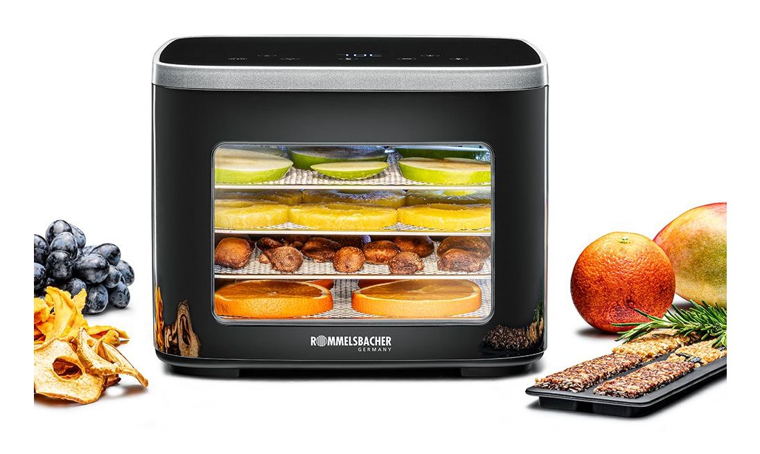EAN 4001797008220 - Rommelsbacher DA 450 deshidratador de alimentos Negro 450 W imagen 1