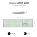 EAN 8436586742652 - SUBBLIM SUBKB-3MIE300 teclado Universal RF Wireless + Bluetooth QWERTY Español Plata, Blanco imagen 5