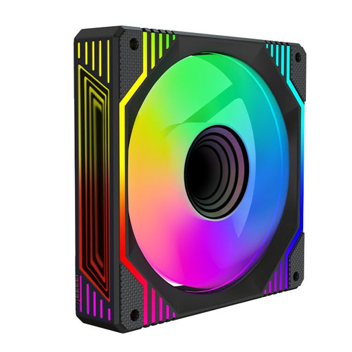 EAN 8435099533962 - KeepOut XFC-120DRM sistema de refrigeración para ordenador Carcasa del ordenador Ventilador 12 cm Negro imagen 1