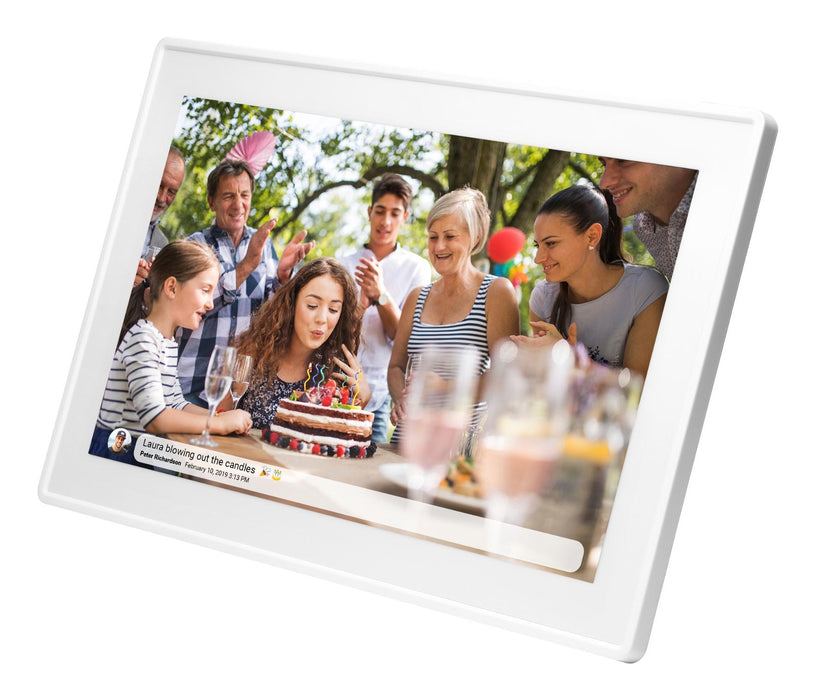 EAN 5706751074943 - Denver PFF-1515W marco fotográfico digital Blanco 39,6 cm (15.6") Pantalla táctil Wifi imagen 5