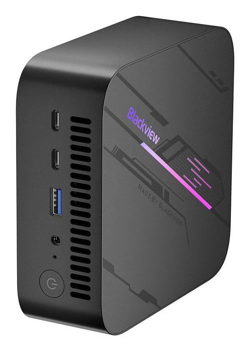 EAN 6931548319443 - Blackview MP100 AMD Ryzen™ 7 5825U 32 GB DDR4-SDRAM 1 TB SSD Windows 11 Pro Mini PC Negro, Gris imagen 7