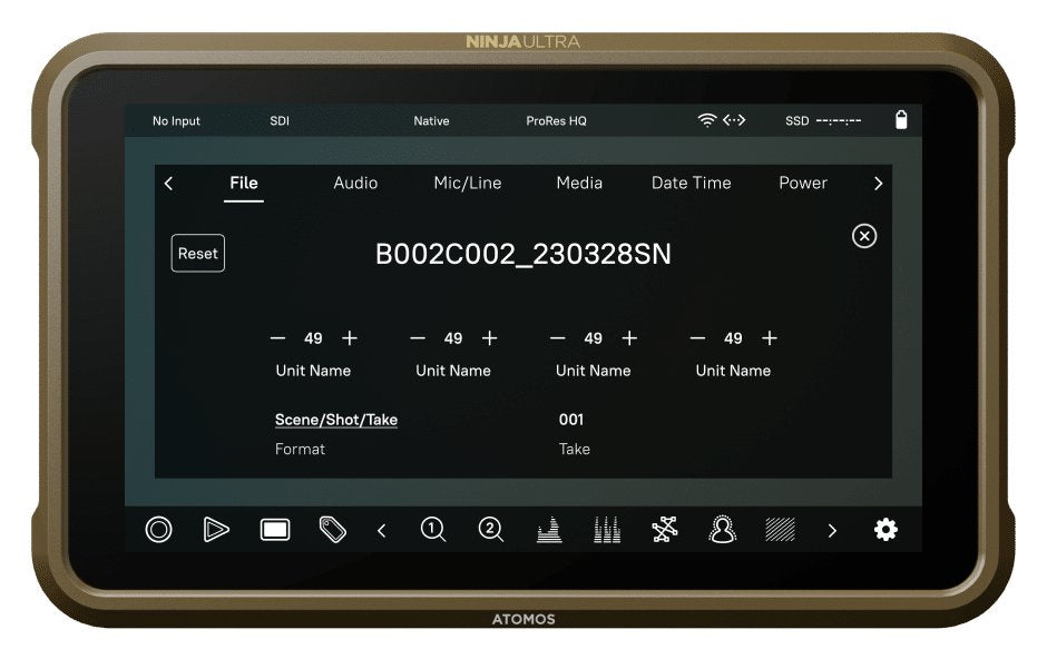 EAN 0814164022811 - Atomos Ninja ULTRA 13,2 cm (5.2") 1920 x 1080 Pixeles Pantalla táctil imagen 10
