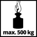 EAN 4006825627213 - Einhell TC-EH 500 1000 W 500 kg 230 V imagen 2