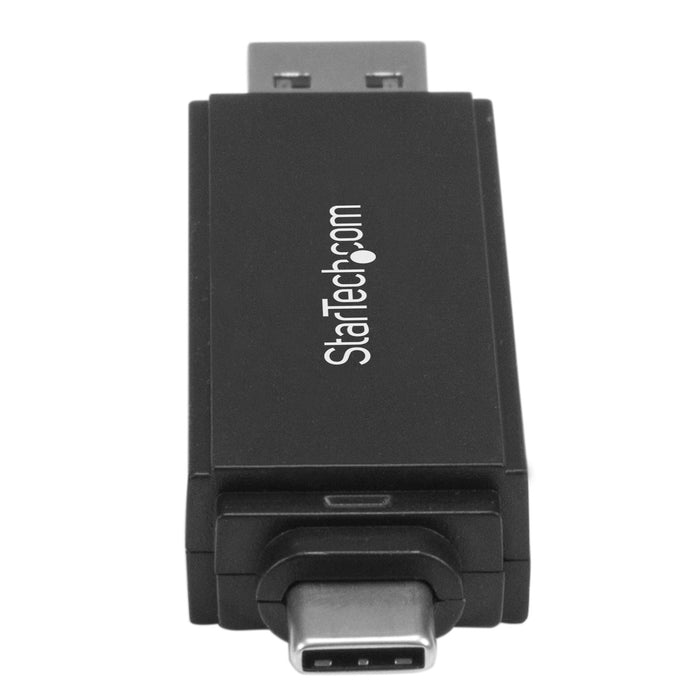 EAN 0065030868181 - StarTech.com SDMSDRWU3AC lector de tarjeta USB 3.2 Gen 1 (3.1 Gen 1) Type-A/Type-C Negro imagen 3