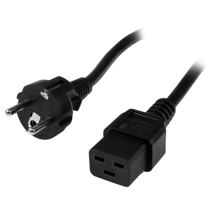 EAN 0065030856003 - StarTech.com PXTEUC192M cable de transmisión Negro CEE7/7 C19 acoplador imagen 1